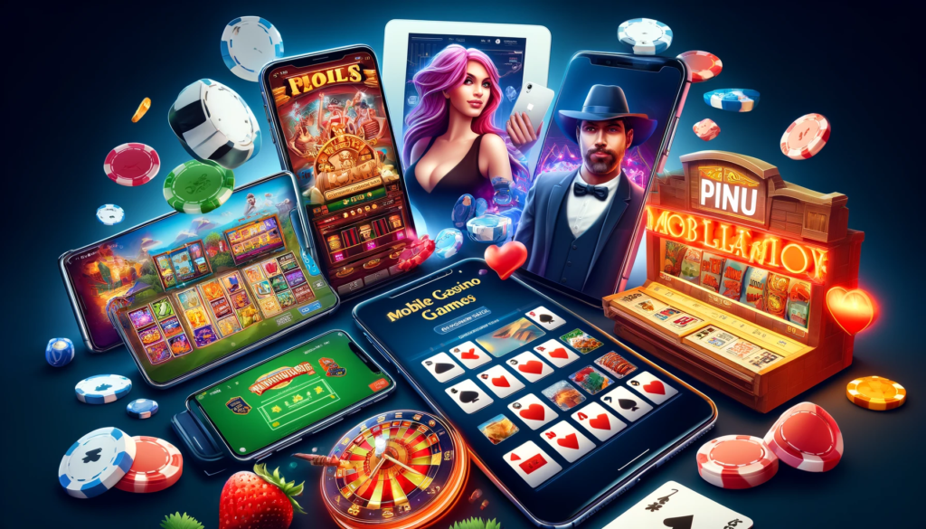 Mobile games available at Pinup online casino